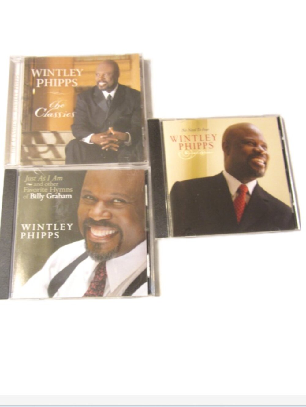Wintley Phipps Gospel Christian CDs Lot of 3 In Very Good Condition